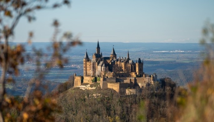 Hohenzollern castello neogotico