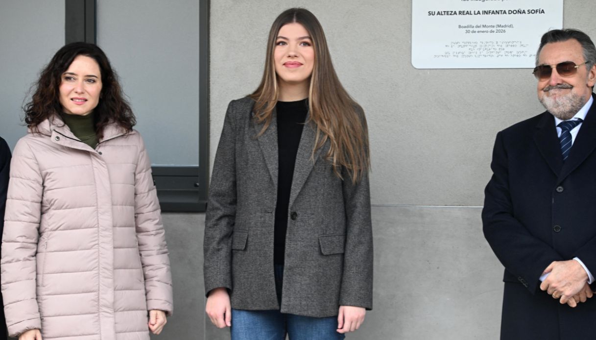 Il look di Sofia al centro di allevamento