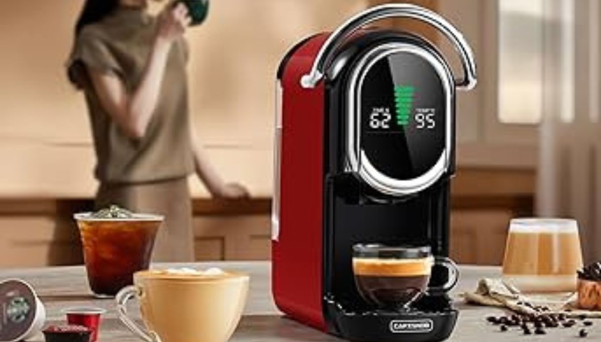 Caffè macinato, capsule o cialde? Tutti e tre con la macchina da caffè magica che sta scalando le classifiche di vendita