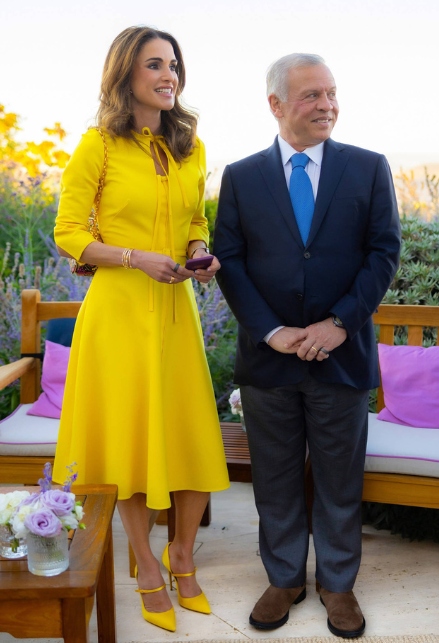 Rania e Abdullah di Giordania