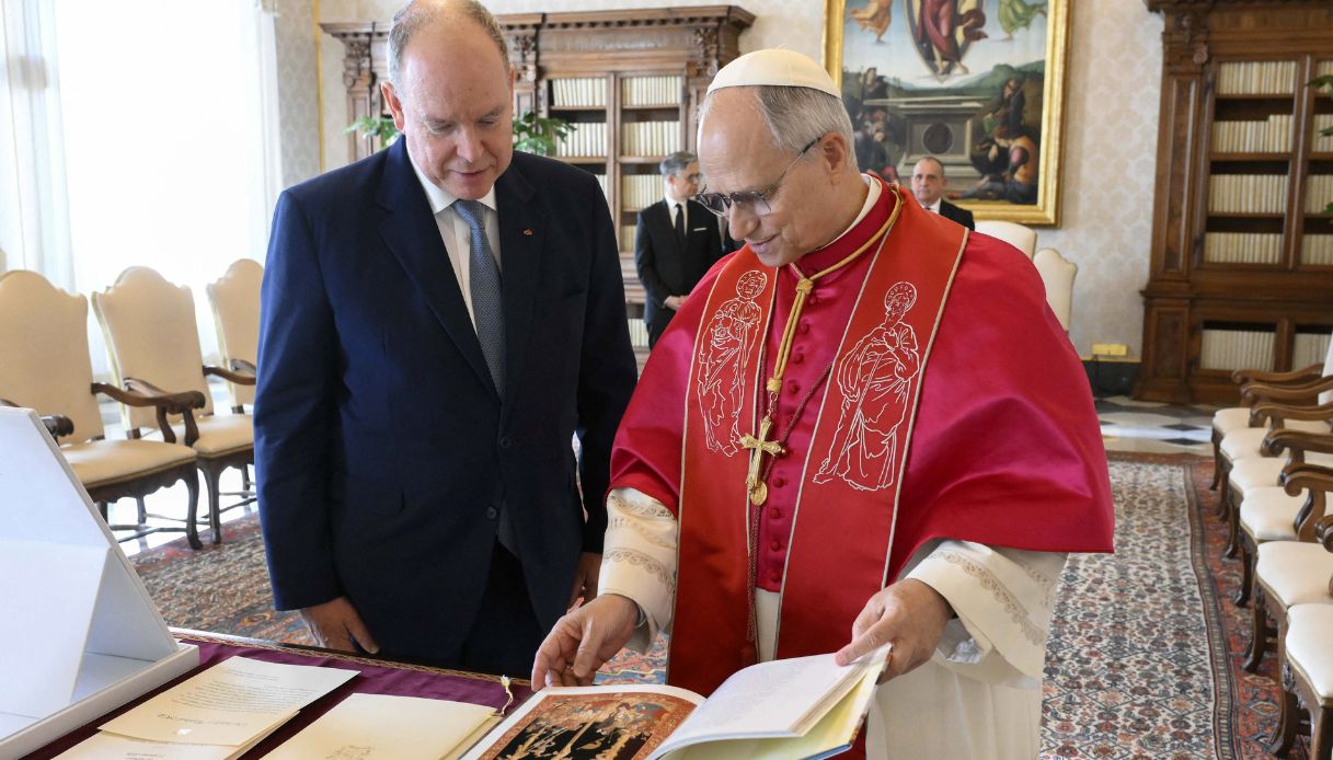 L'udienza di Papa Leone con Alberto di Monaco