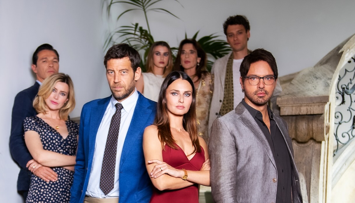 Il cast della serie "Colpa dei sensi"