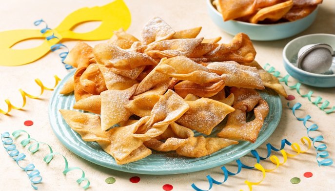 Chiacchiere metodi cottura