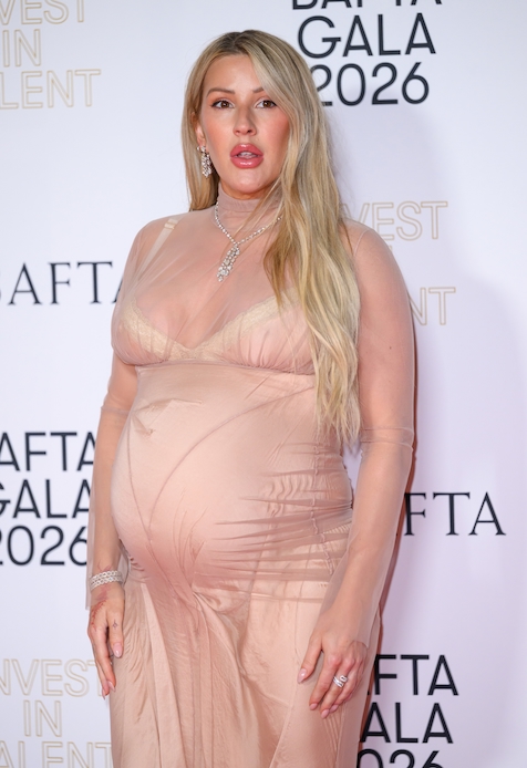 Ellie Goulding incinta al BAFTA Gala 2026 