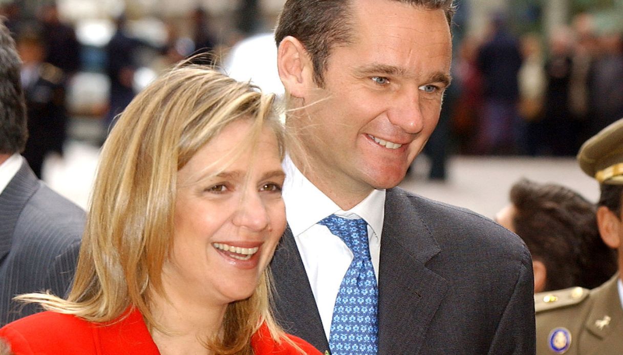 L'Infanta Cristina con l'ex marito