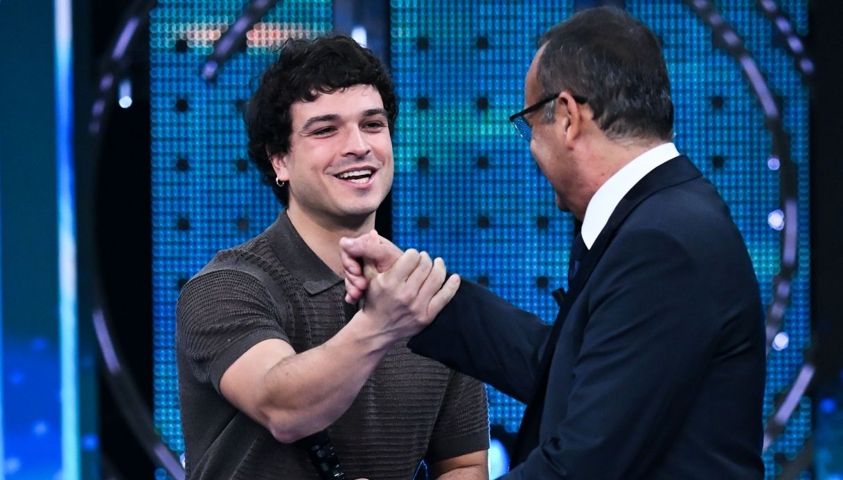 Leo Gassmann e Carlo Conti