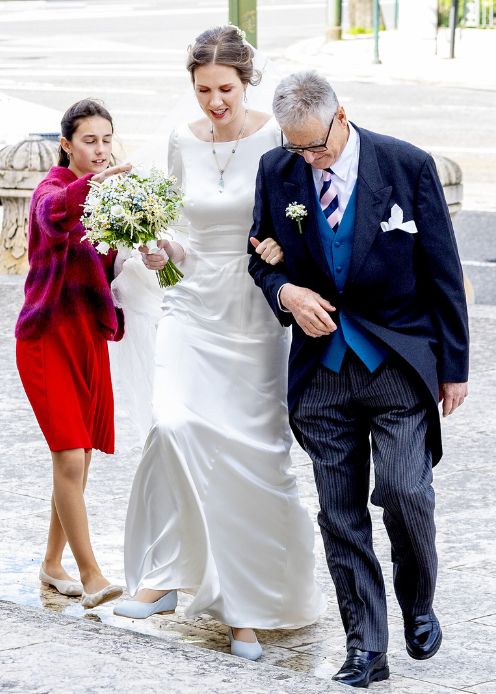 Leopoldina del Liechtenstein sposa con le ballerine azzurre