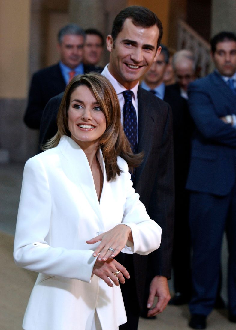 Fidanzamento Letizia e Felipe di Spagna