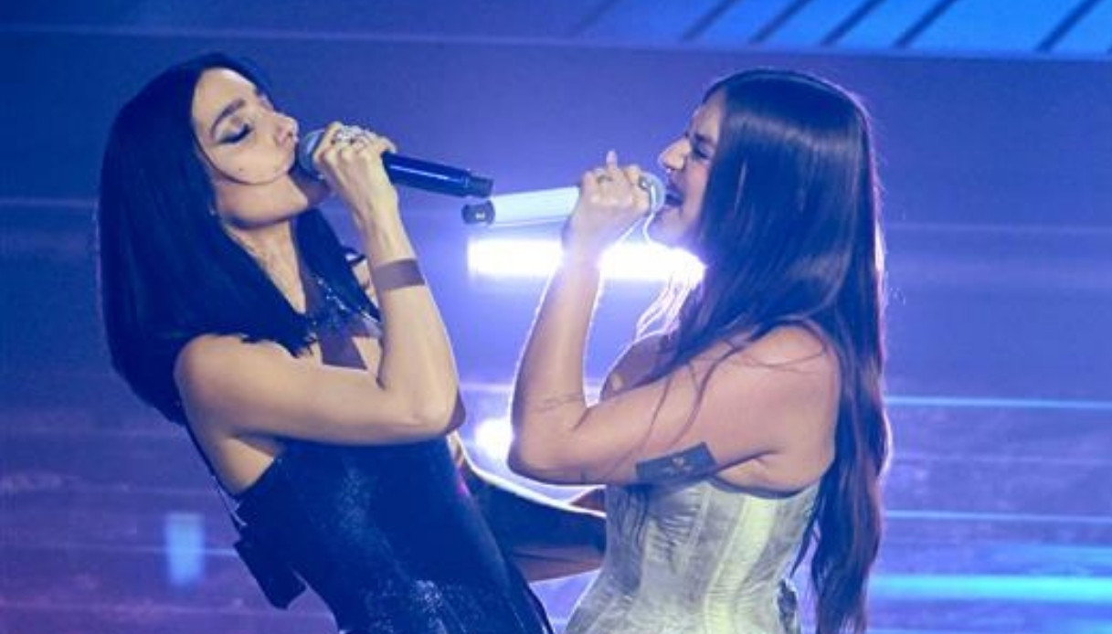 Levante e Gaia incantano nella serata duetti: il bacio a Sanremo 2026 sulle note de I Maschi