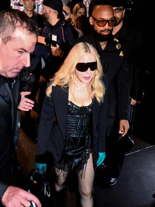 Madonna alla Milano Fashion Week 2026