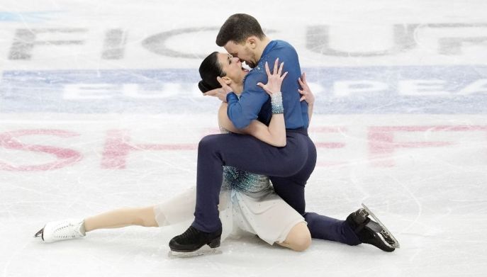 Charlène Guignard e Marco Fabbri