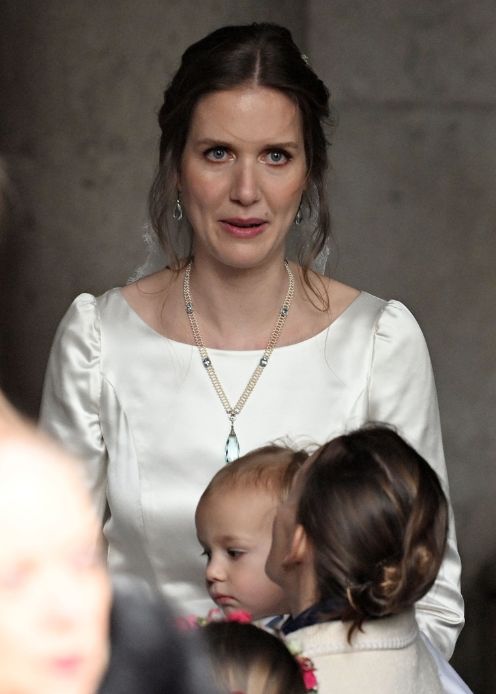 La Principessa Leopoldina del Liechtenstein al suo matrimonio