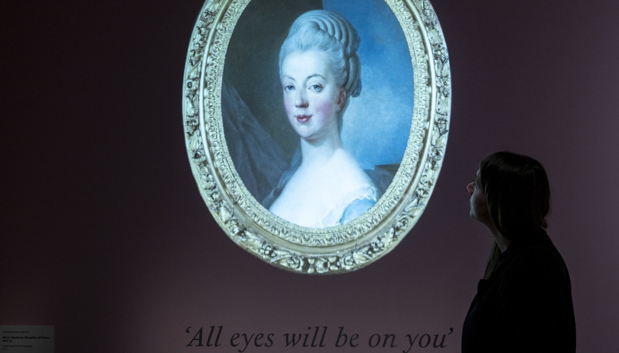 Maria Antonietta, Delfina di Francia, ritratto del 1771