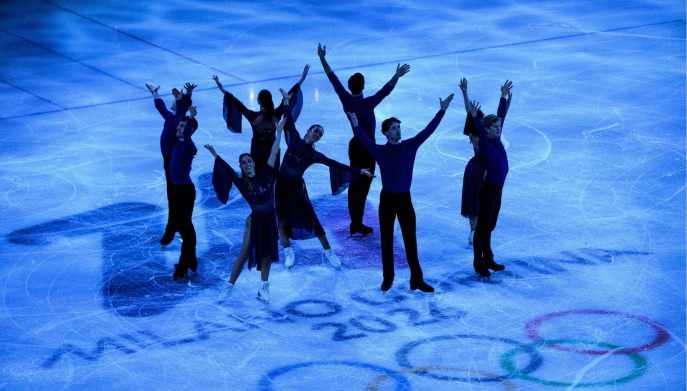 La squadra italiana pattinaggio artistico