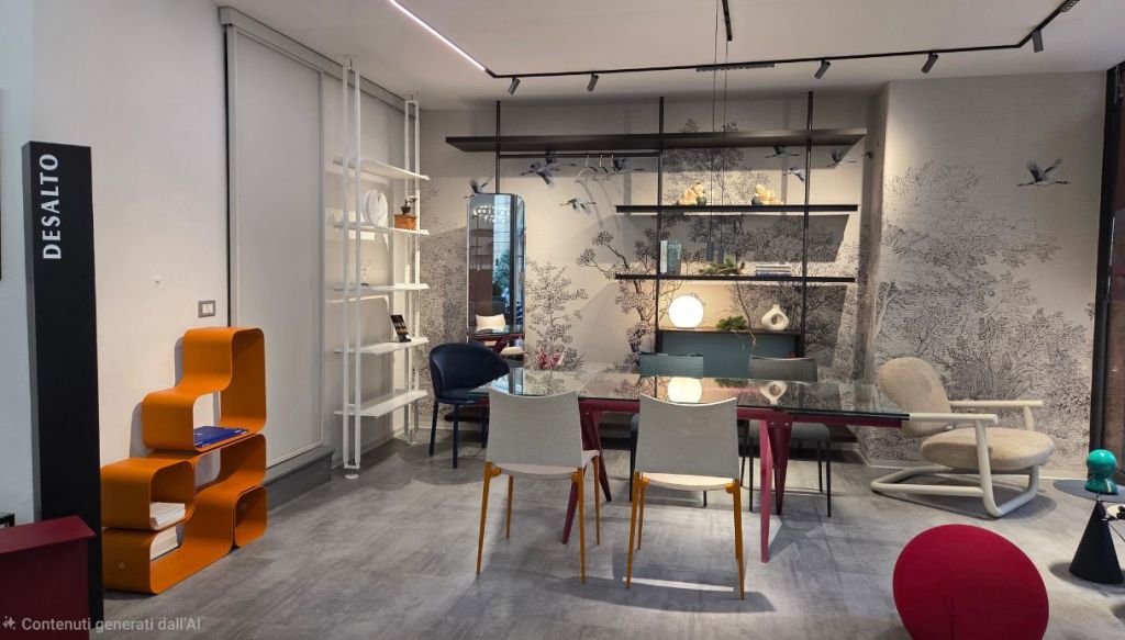 Un delizioso soggiorno di design