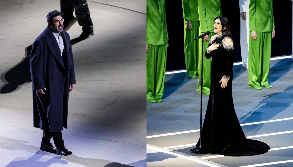 L'omaggio a Giorgio Armani alla cerimonia d'apertura delle Olimpiadi invernali