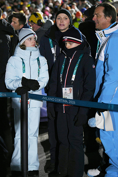 Charlene di Monaco gemelli Olimpiadi invernali 2026