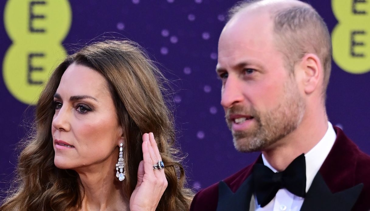 Kate Middleton e William sotto pressione ai Bafta: l’ammissione sul periodo “non calmo”