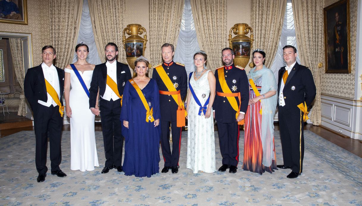 La Famiglia Granducale del Lussemburgo nel 2018