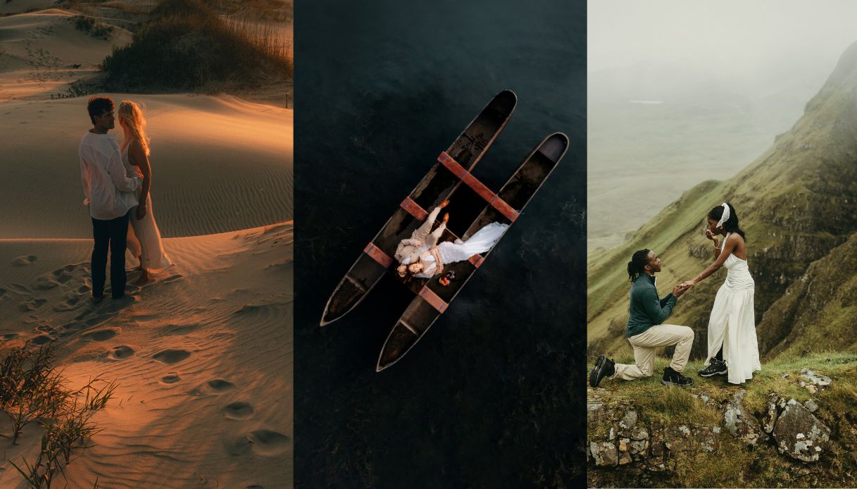 Le più belle foto di fidanzamento, tra romanticismo e creatività