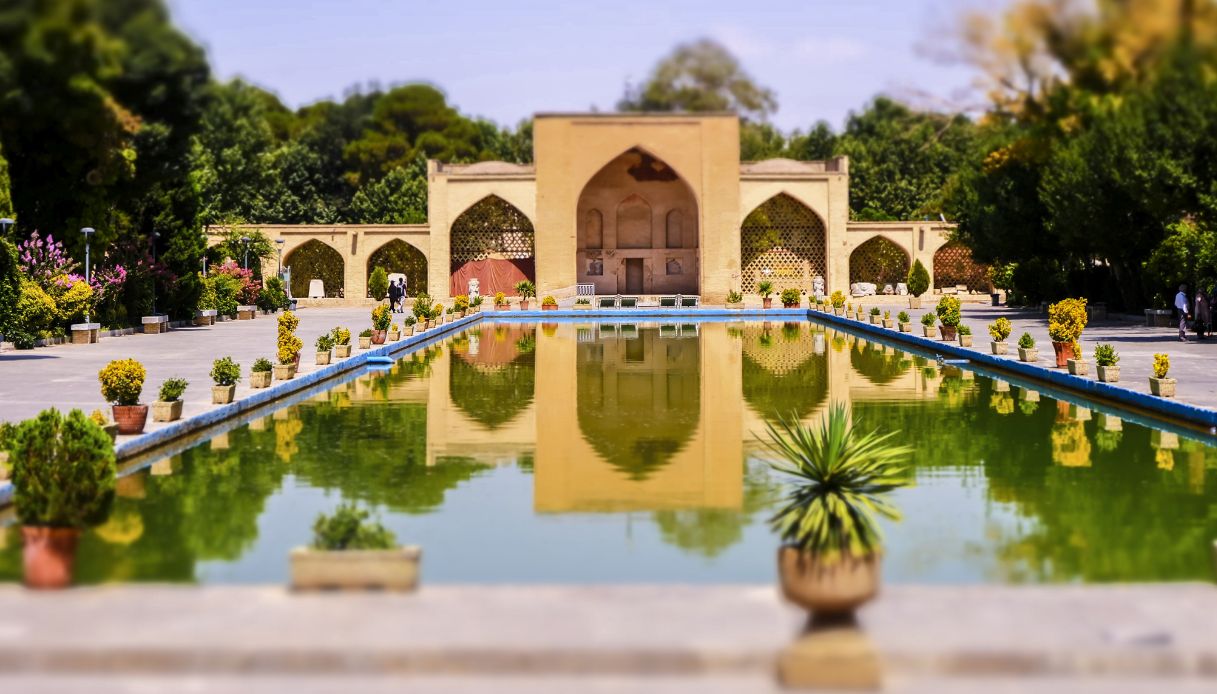 Il giardino Chehel Sotoun ad Isfahan