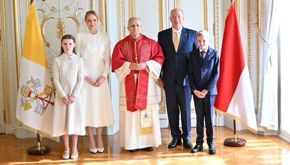 I reali di Monaco col Papa
