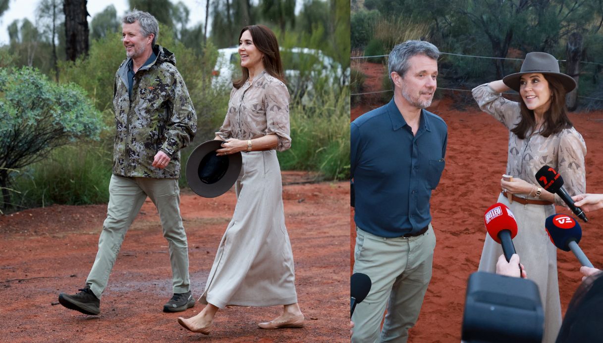 Il look safari chic di Mary di Danimarca