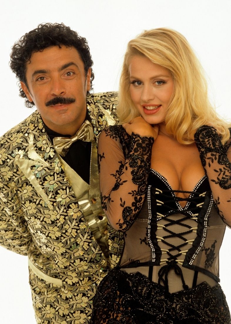 Nino Frassica e Valeria Marini