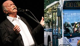 Autista di bus in sosta suona “Una lunga storia d’amore” di Gino Paoli