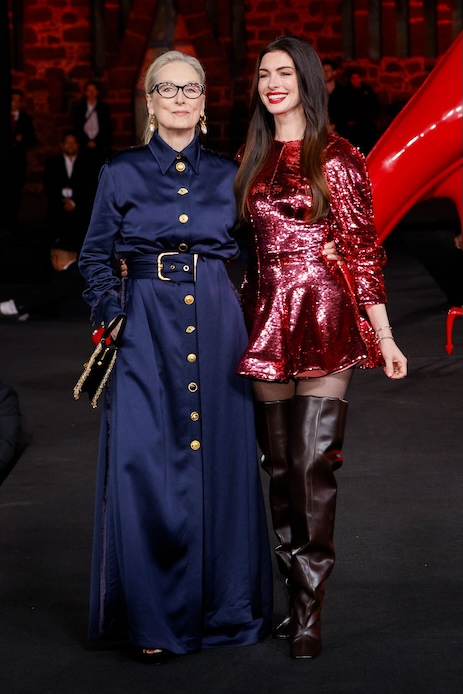 Anne Hathaway e Meryl Streep insieme a Città del Messico per Il Diavolo veste Prada 2