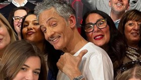 Fiorello a La Pennicanza, Michelle Hunziker chiede la sua benedizione