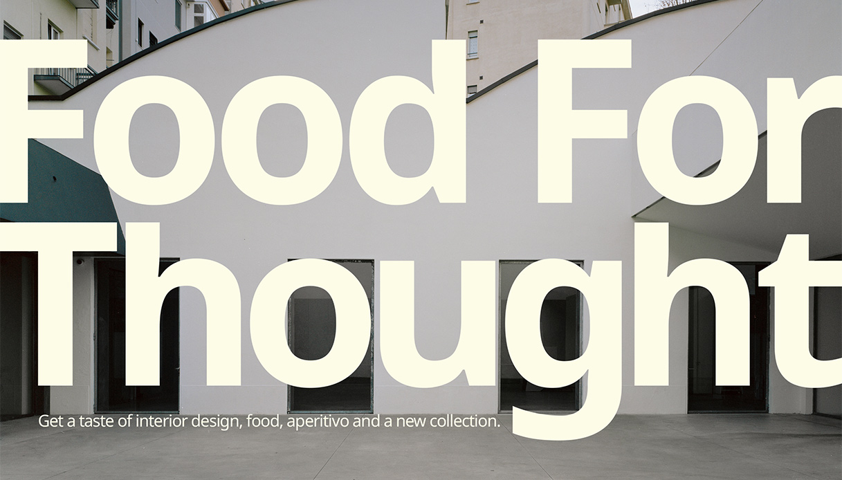 Fuorisalone 2026, “Food for Thought”: quando cibo e design si incontrano