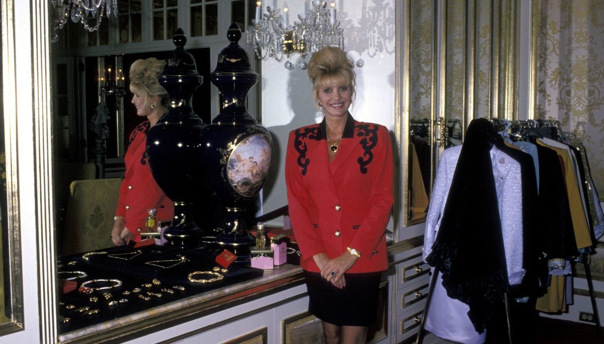 Ivana Trump nella sua casa nel 1994