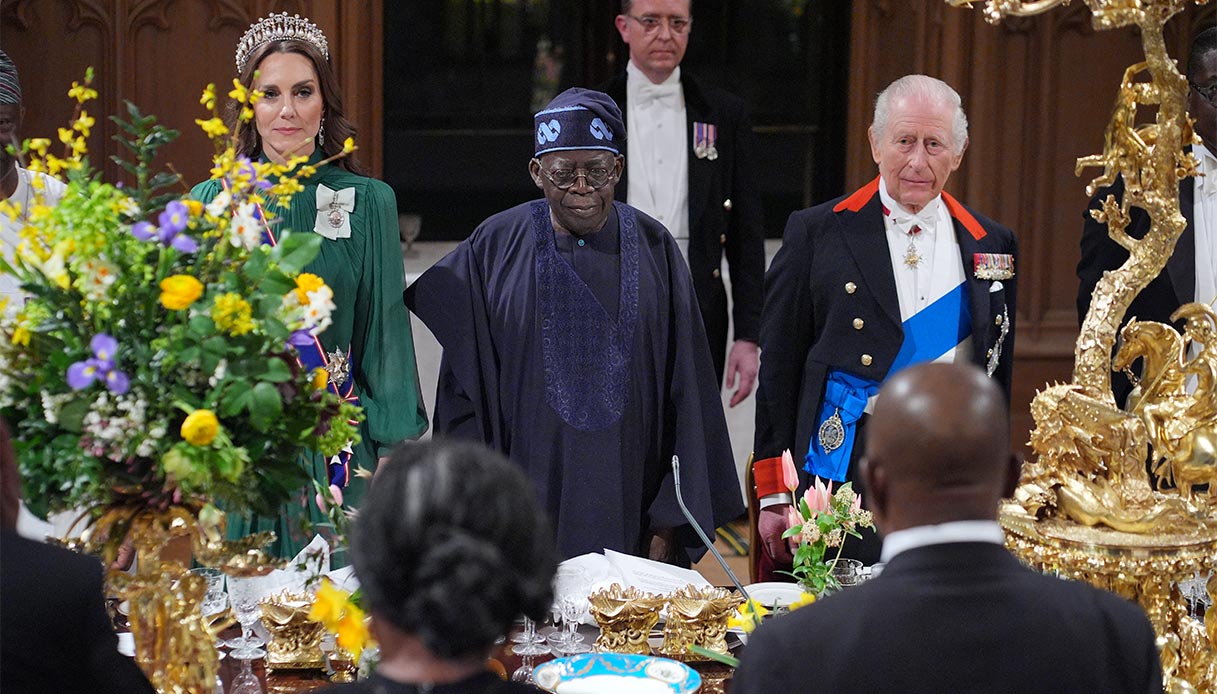 Kate Middleton banchetto di Stato