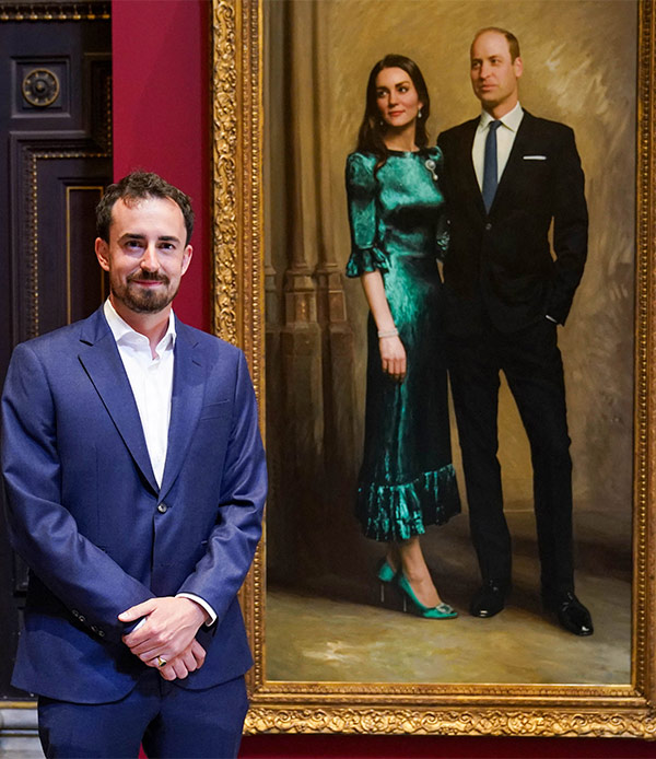 Ritratto Kate Middleton William