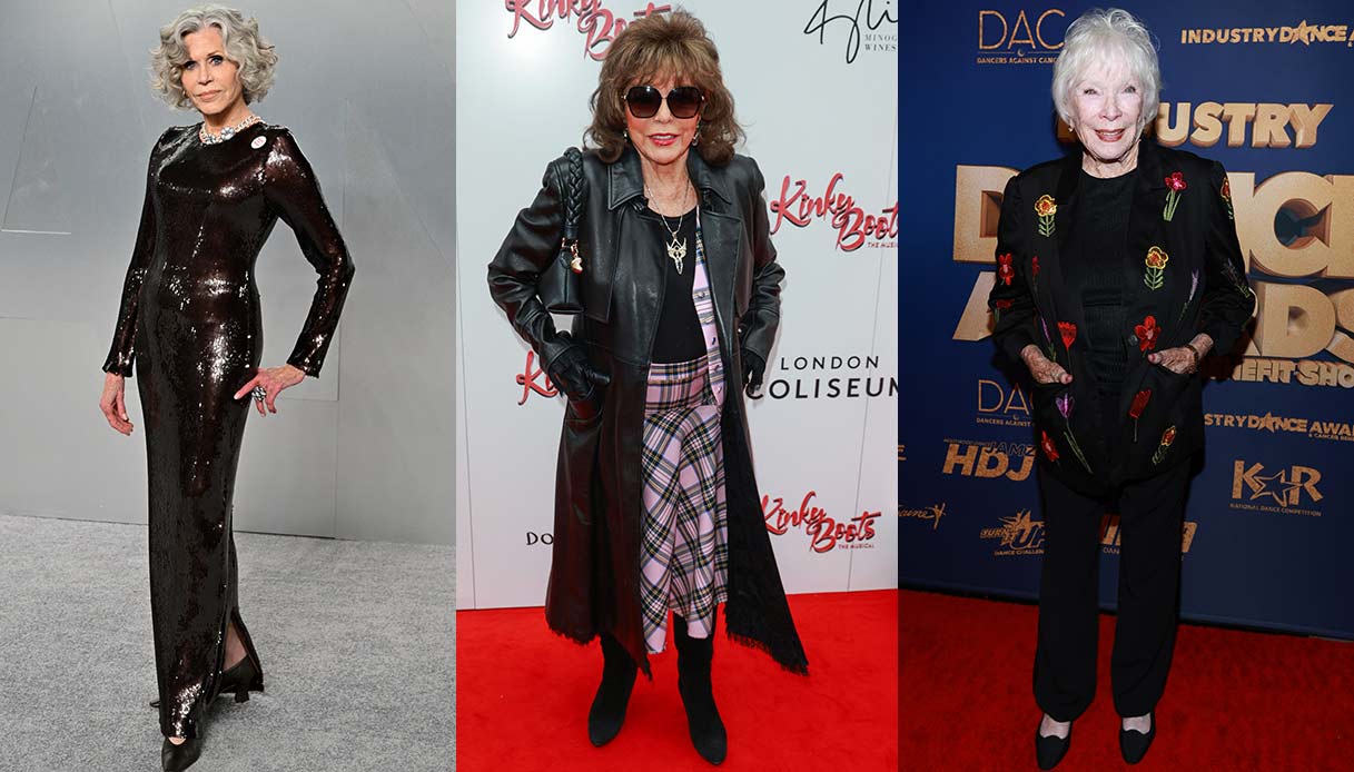 Joan, Jane, Shirley: a più di 90 anni sono le star bioniche di Hollywood