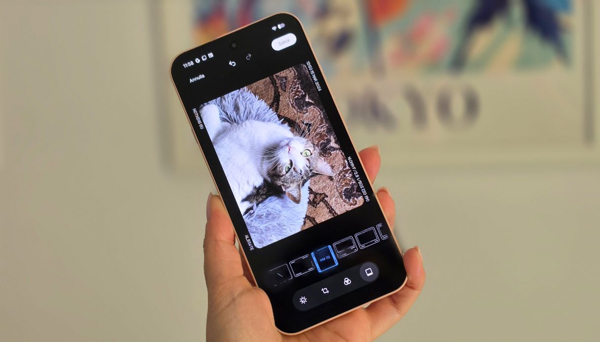 Fotocamera: zoom potente