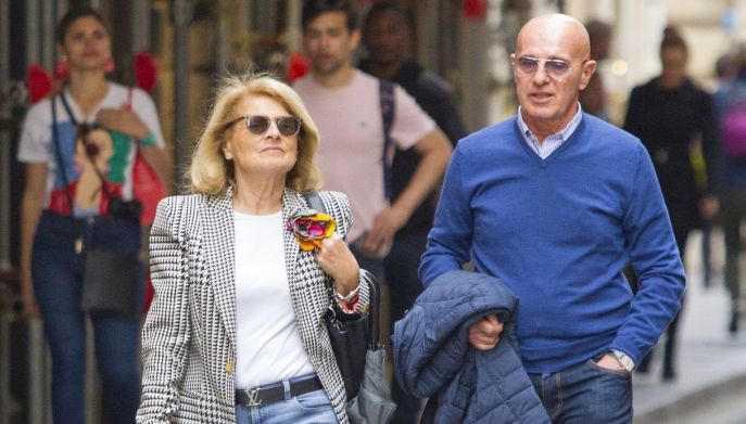 Arrigo Sacchi e la moglie Giovanna