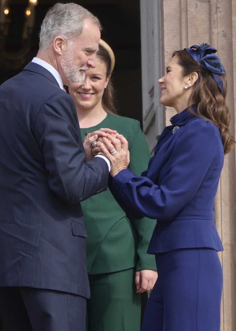 Le condoglianze di Felipe a Mary di Danimarca