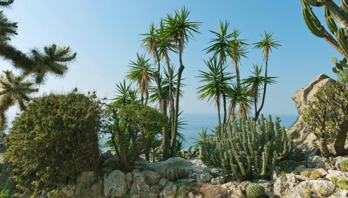 Giardino Esotico di Monaco, santuario