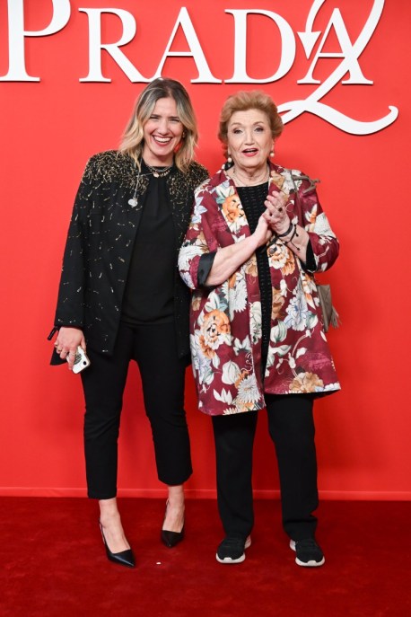 Giulia Salerno e Mara Maionchi a Milano