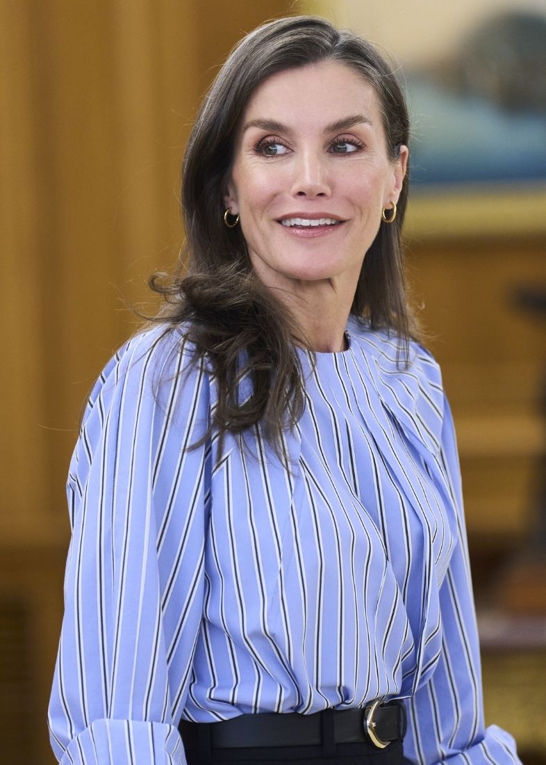 Letizia di Spagna &egrave; raggiante