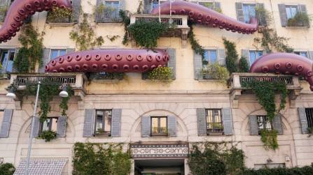 Milano Design Week 2026, Puffy Summer: un polpo gigante invade la città