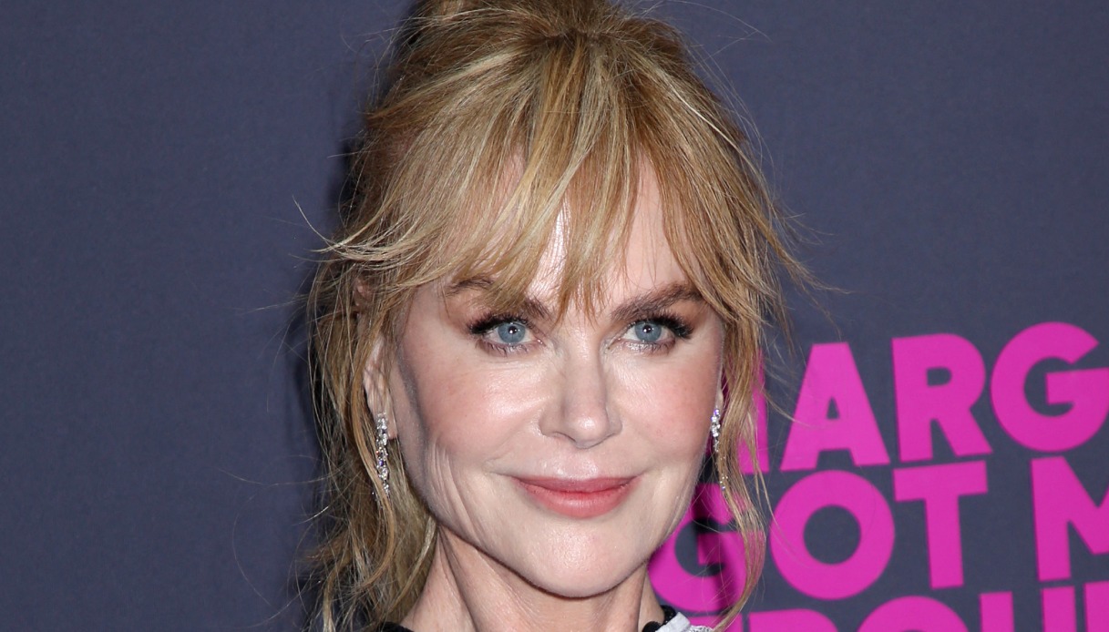 Nicole Kidman a 58 anni, l'abito trasparente che lei si può permettere