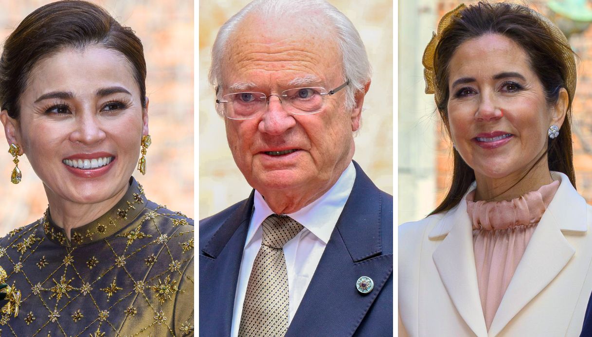 Carlo Gustavo di Svezia, da Mary di Danimarca alla Regina di Thailandia: i reali alla festa dei suoi 80 anni