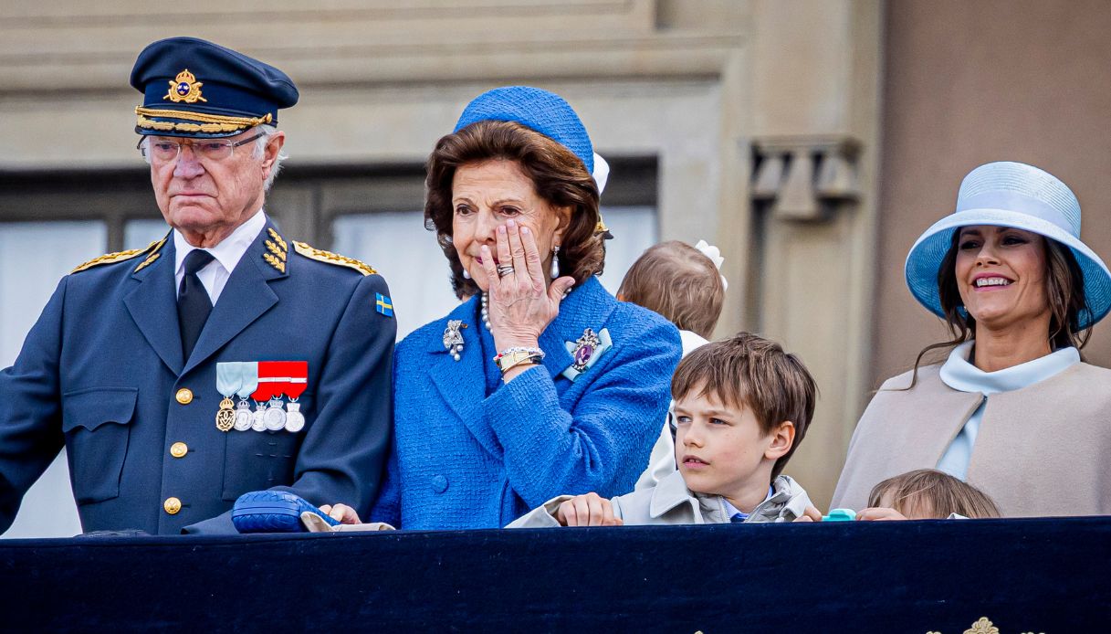 Sofia di Svezia coi suoceri