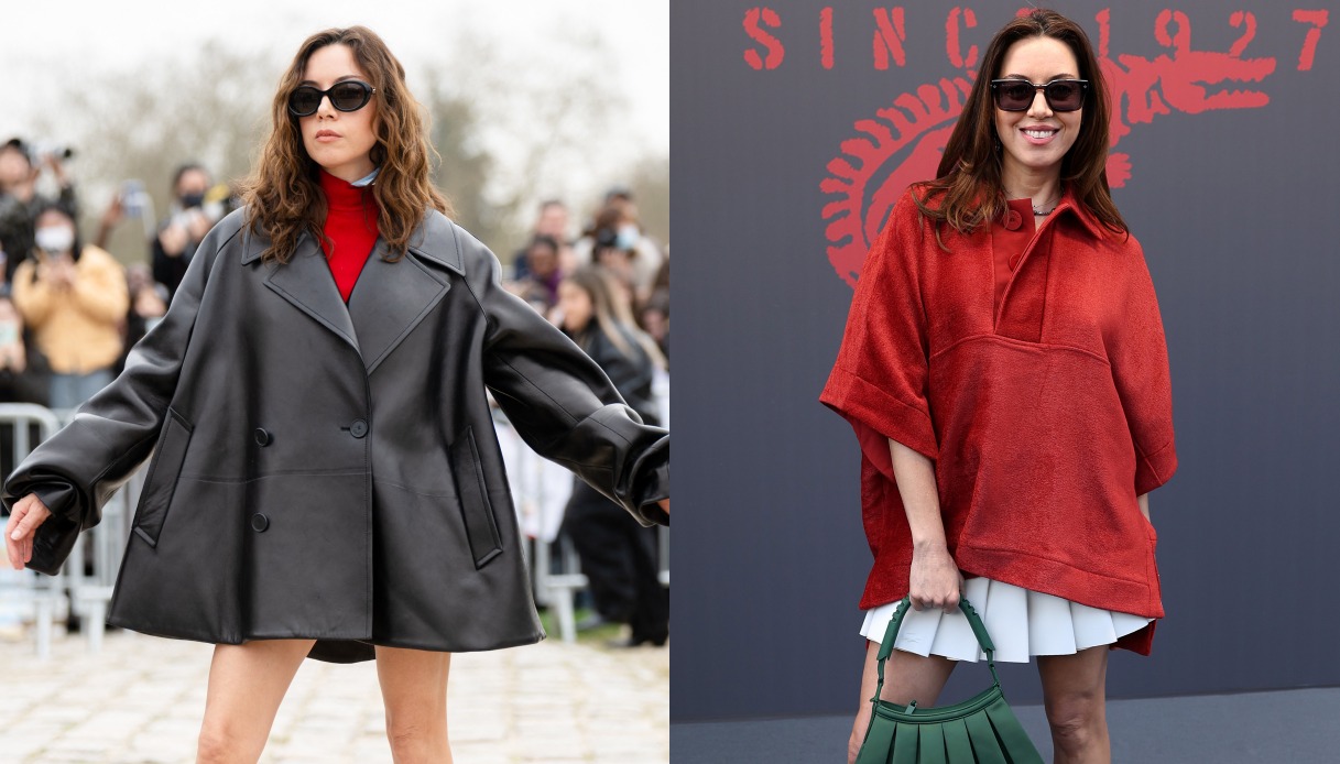 Aubrey Plaza alla Paris Fashion Week
