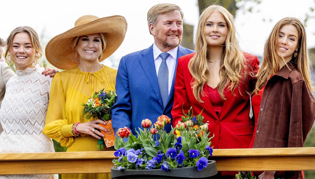 La Famiglia Reale olandese celebra il "Giorno del Re"