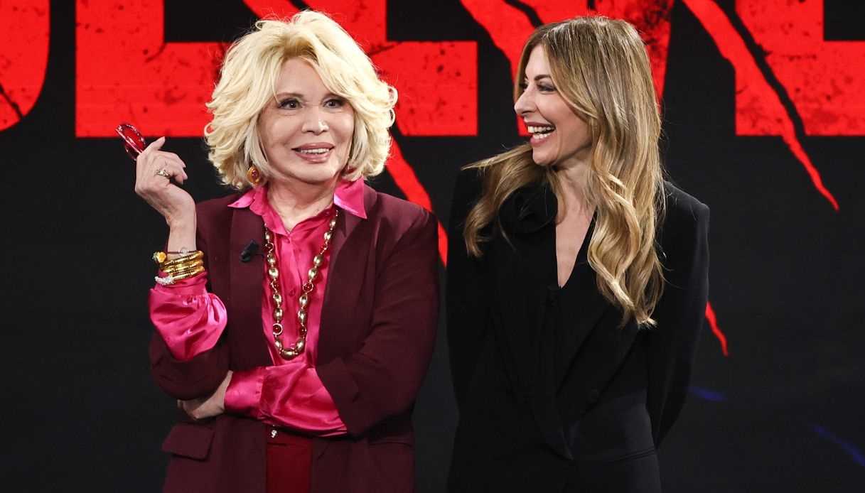 Amanda Lear e Francesca Fagnani