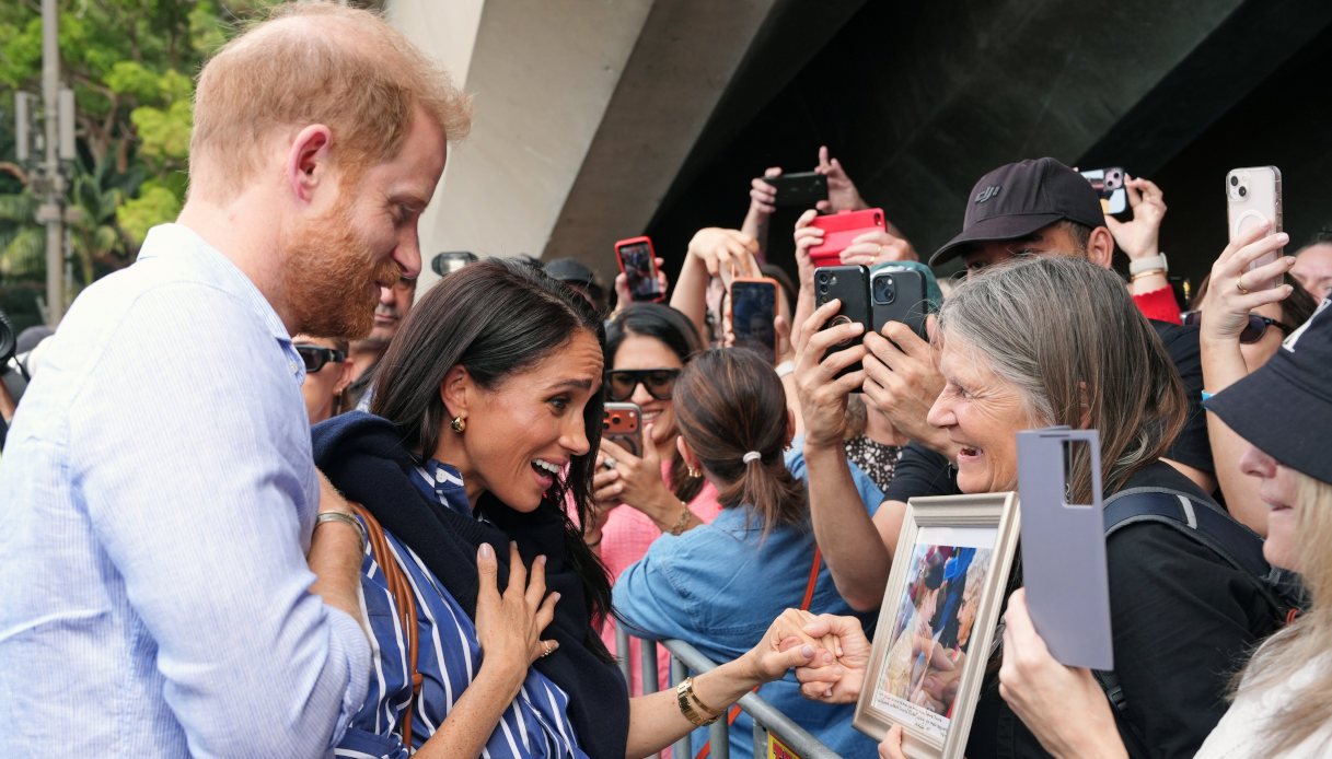 Harry e Meghan Markle in Australia